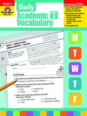 cover image of Daily Academic Vocabulary